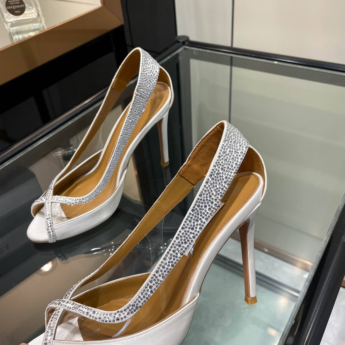 Aquazzura Champagne Pump