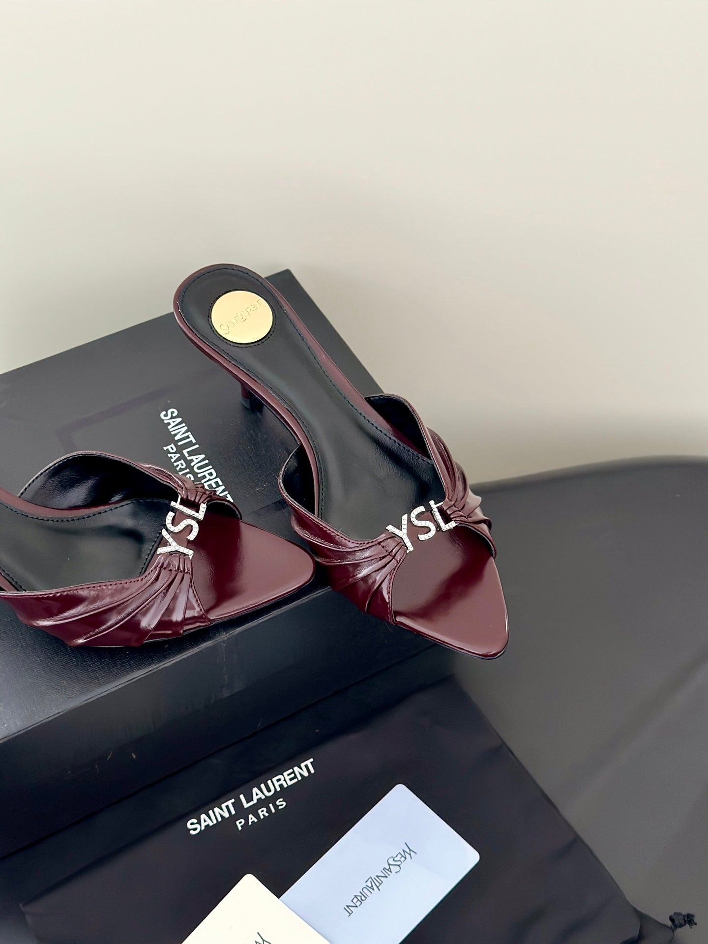Saint Laurent Jerry Mules