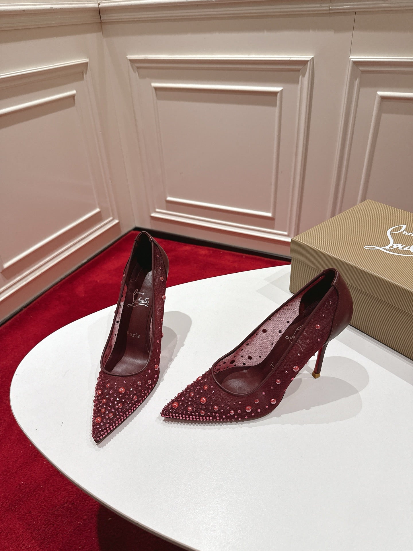 Christian Louboutin Miss Z Degrastrass Perla