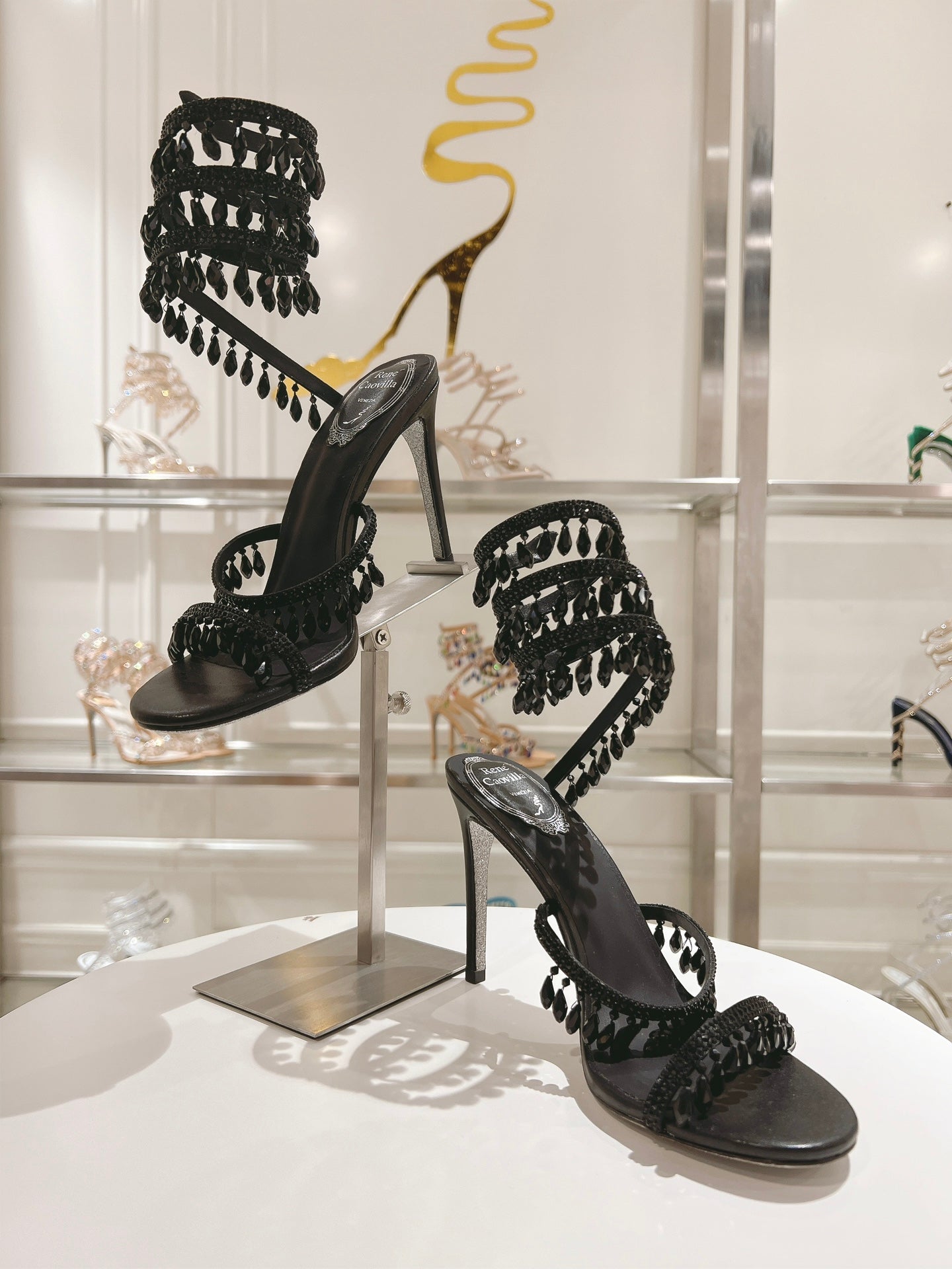 Rene Caovilla Chandelier Sandal