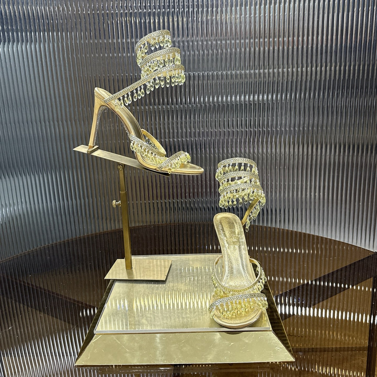 Rene Caovilla Chandelier Sandal