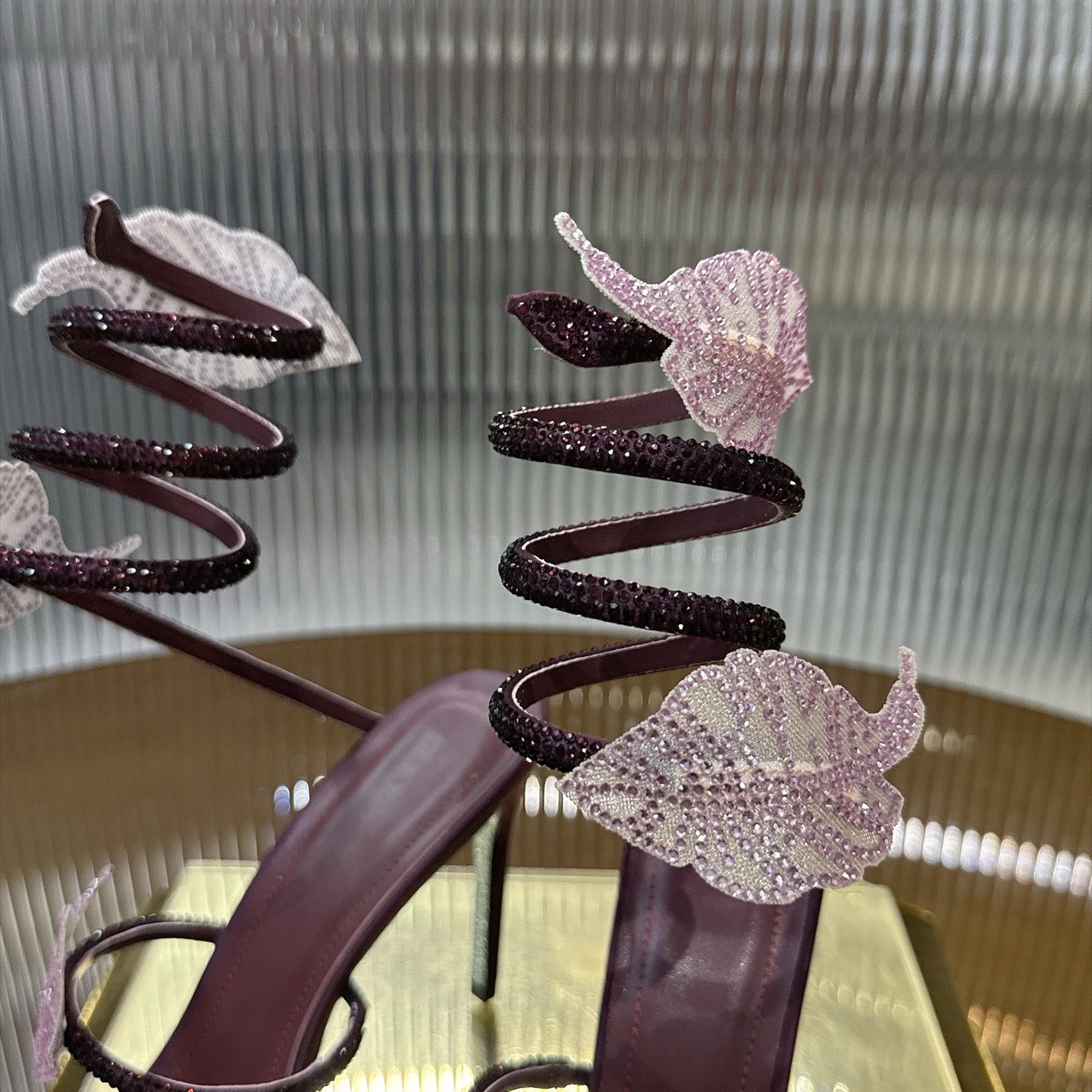 Rene Caovilla Leaf Sandal