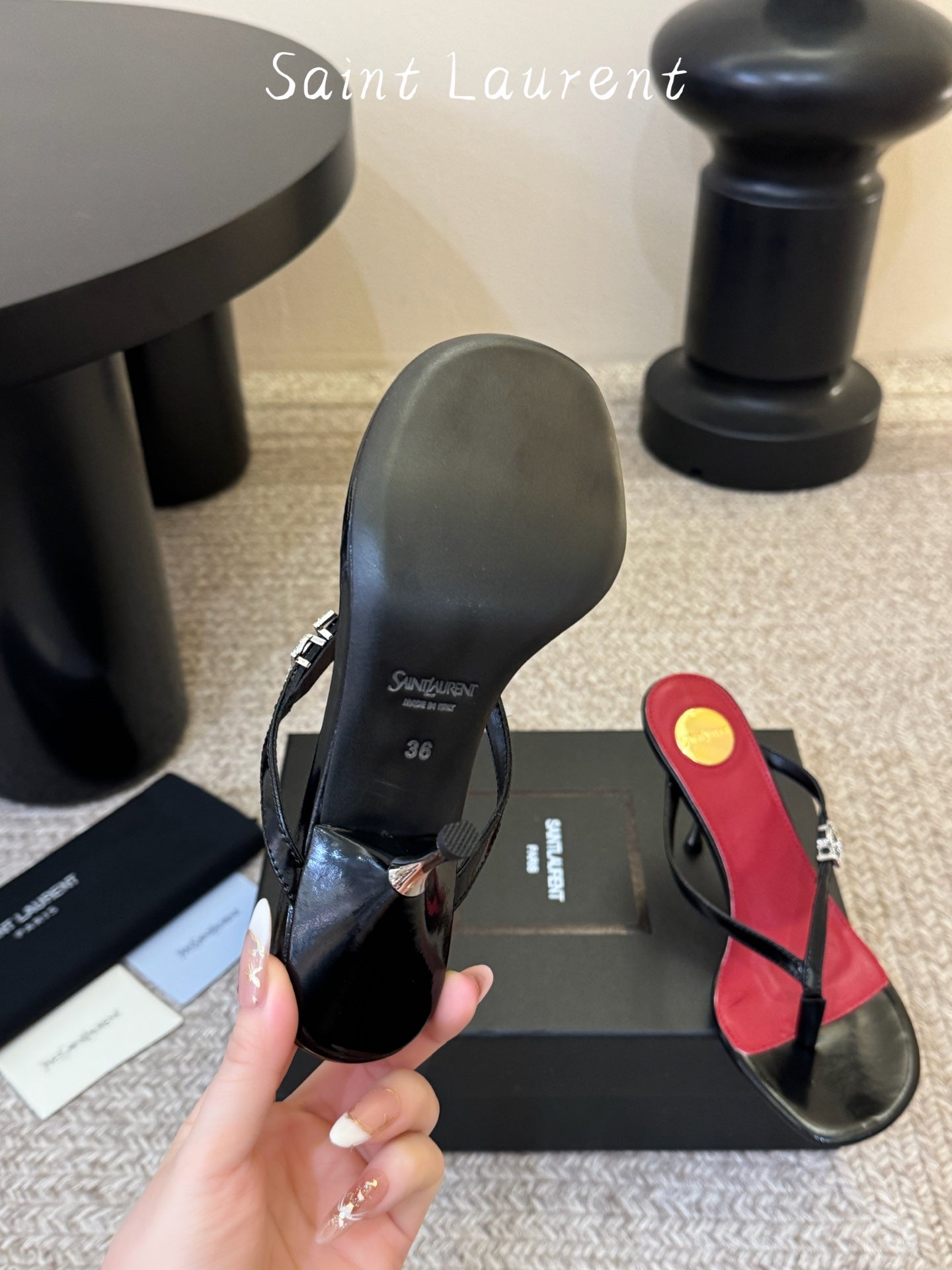 Saint Laurent Jerry Mules