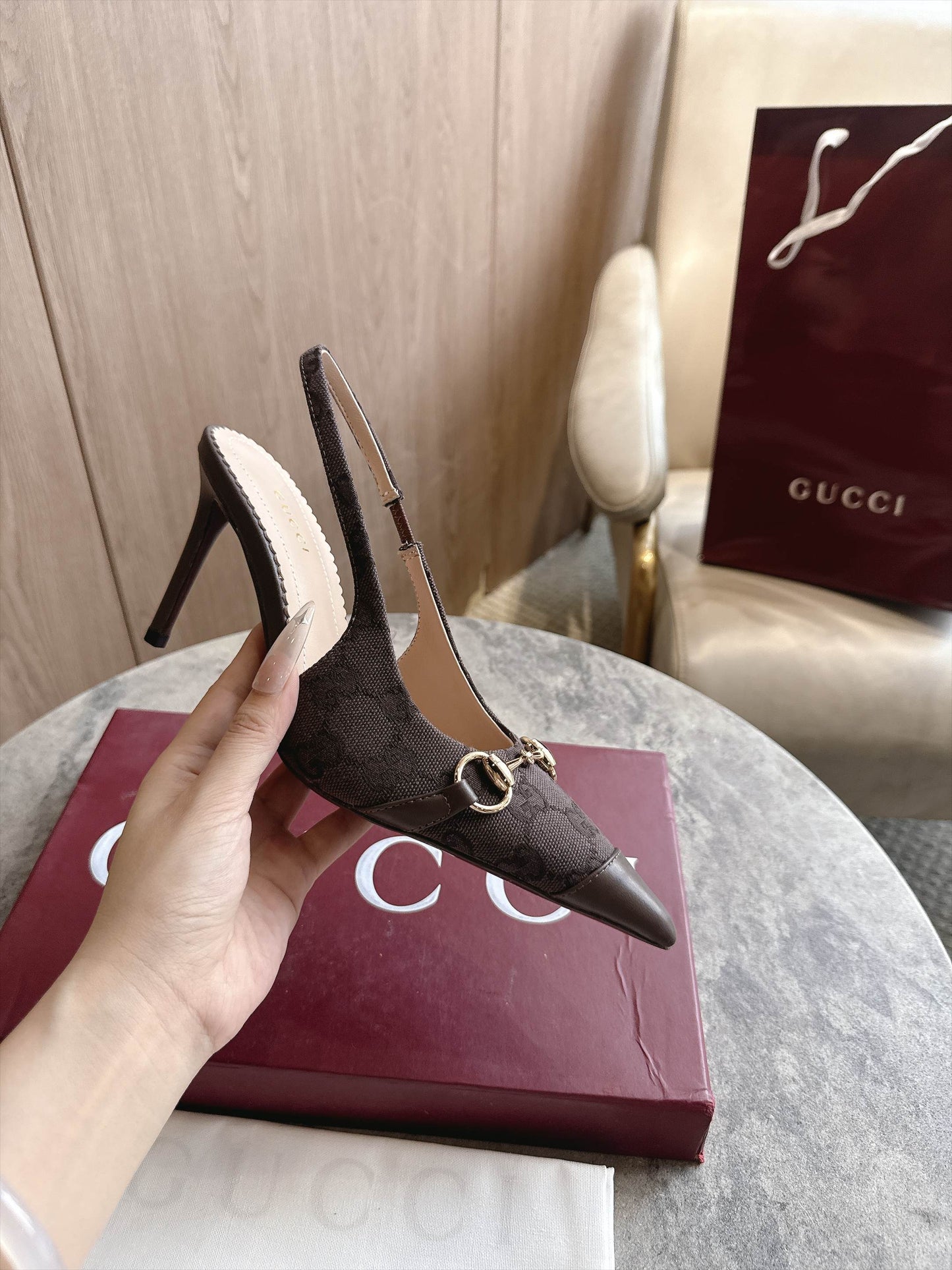 Gucci Donna Slingback Pump