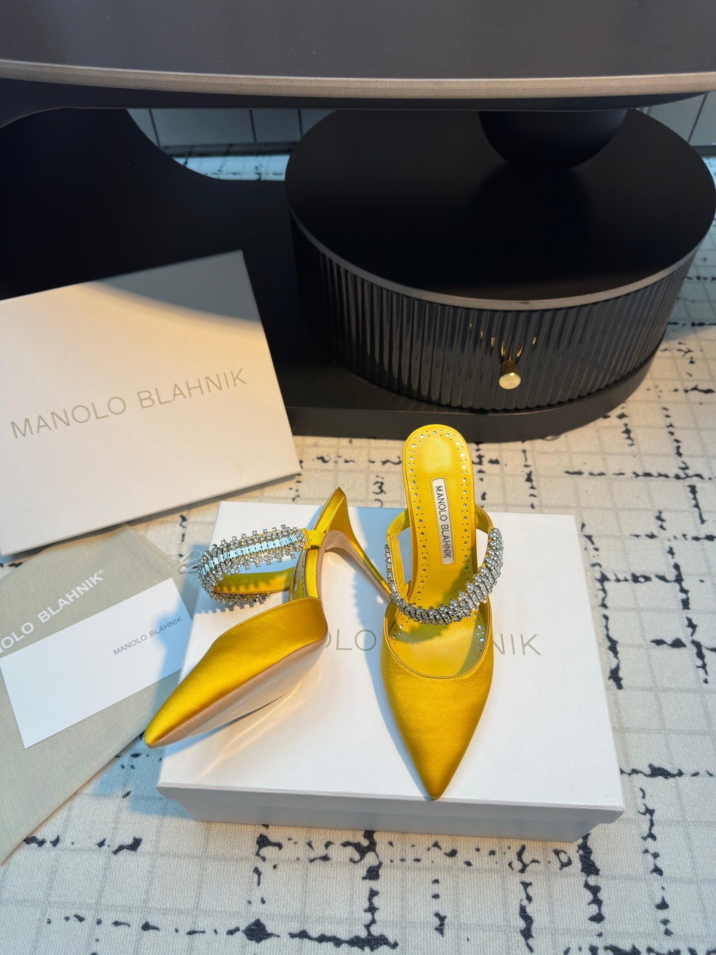 Manolo Blahnik Lurum Mules