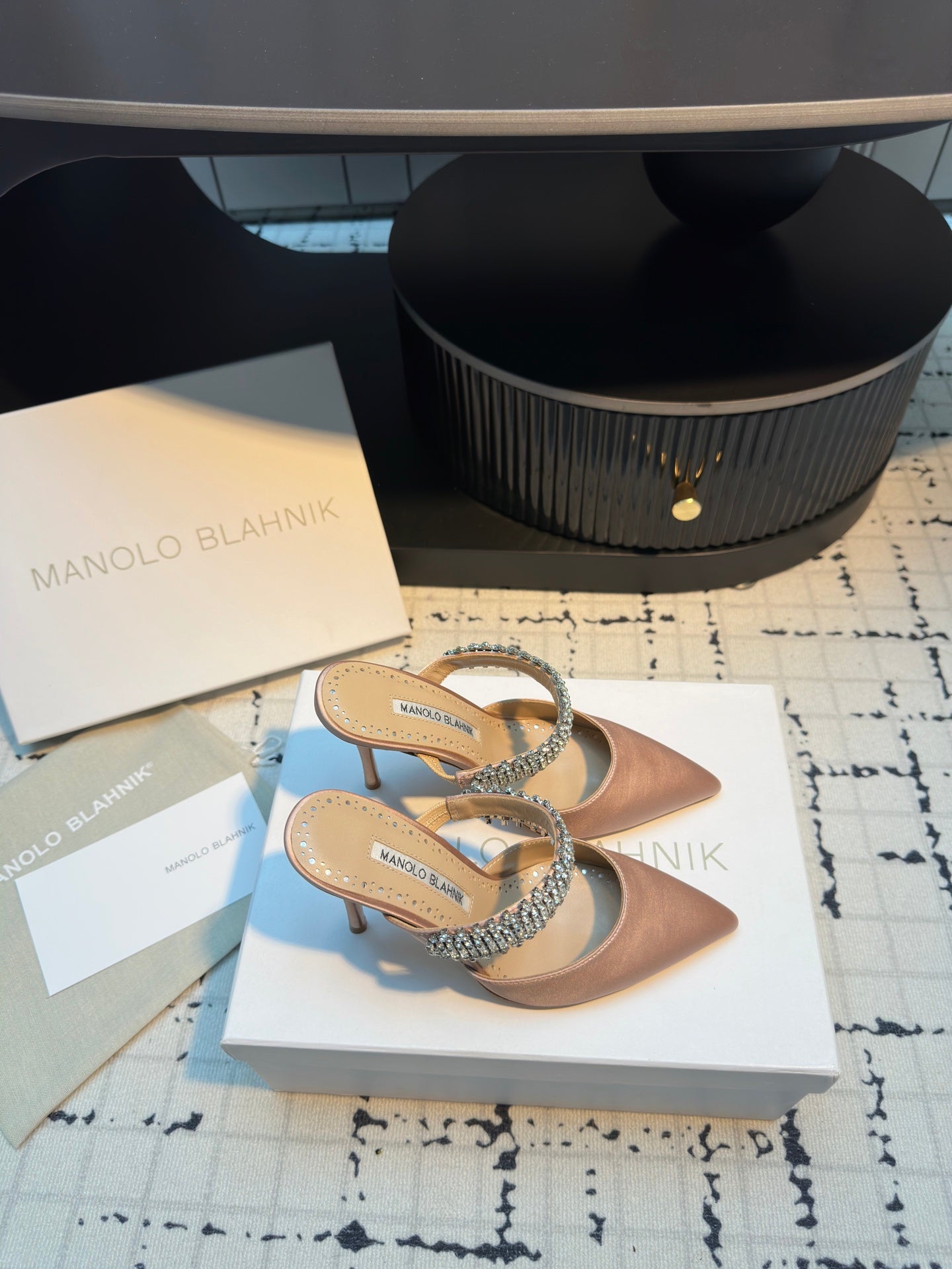 Manolo Blahnik Lurum Mules