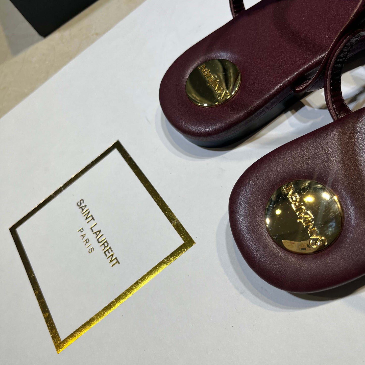 Saint Laurent Cassandra Sandals