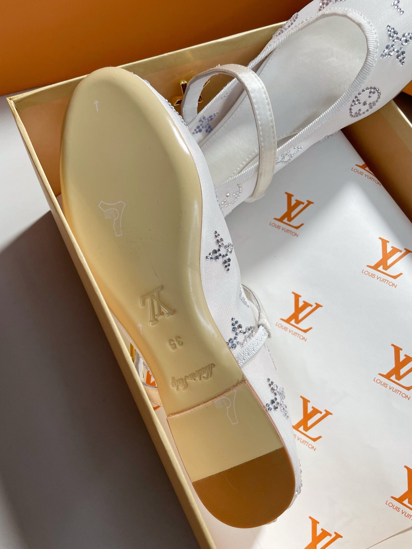 Louis Vuitton Romy Flat Ballerina