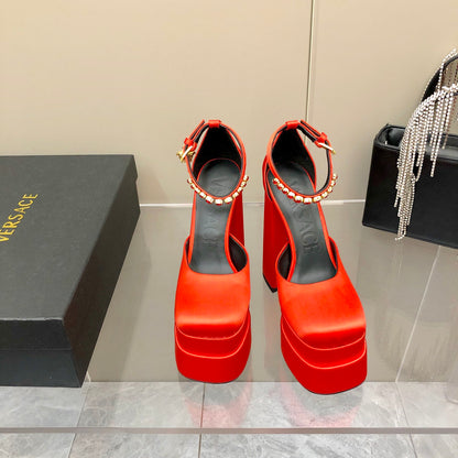 Versace Medusa Aevitas Platform Pumps