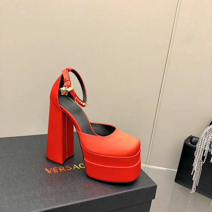 Versace Medusa Aevitas Platform Pumps