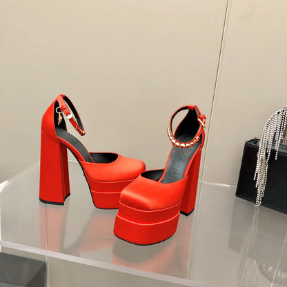 Versace Medusa Aevitas Platform Pumps
