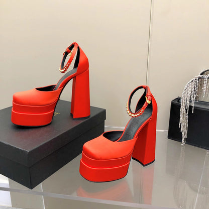 Versace Medusa Aevitas Platform Pumps