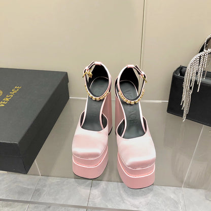 Versace Medusa Aevitas Platform Pumps