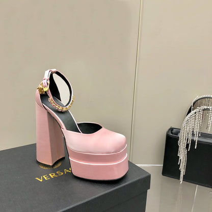 Versace Medusa Aevitas Platform Pumps