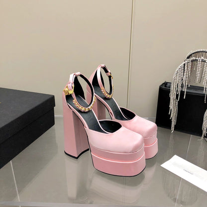 Versace Medusa Aevitas Platform Pumps