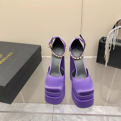 Versace Medusa Aevitas Platform Pumps