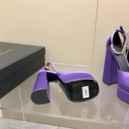Versace Medusa Aevitas Platform Pumps