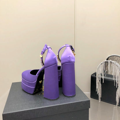 Versace Medusa Aevitas Platform Pumps