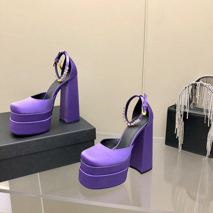 Versace Medusa Aevitas Platform Pumps