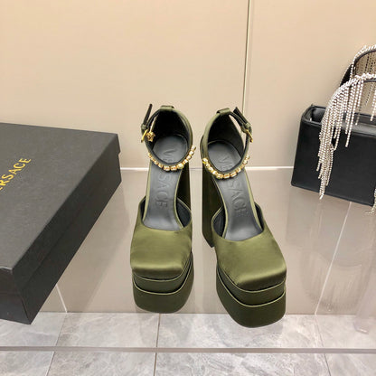 Versace Medusa Aevitas Platform Pumps