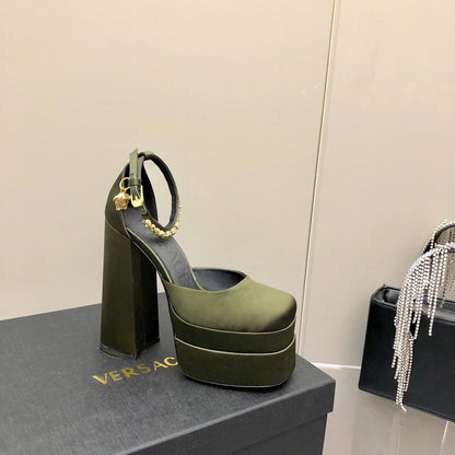 Versace Medusa Aevitas Platform Pumps