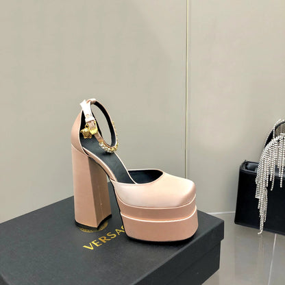 Versace Medusa Aevitas Platform Pumps
