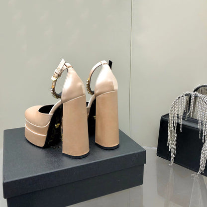 Versace Medusa Aevitas Platform Pumps
