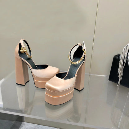 Versace Medusa Aevitas Platform Pumps
