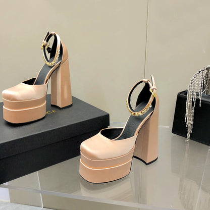 Versace Medusa Aevitas Platform Pumps