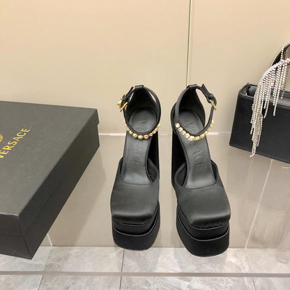 Versace Medusa Aevitas Platform Pumps