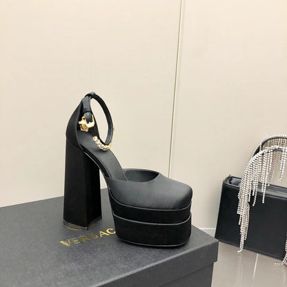 Versace Medusa Aevitas Platform Pumps
