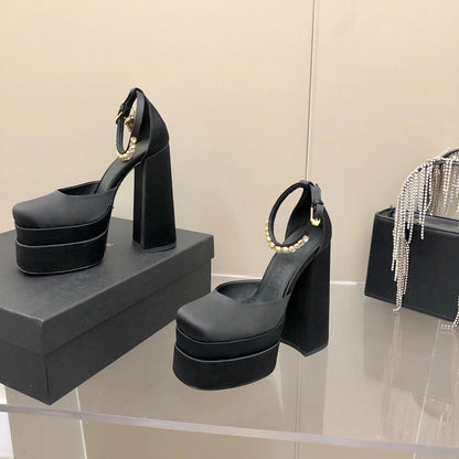 Versace Medusa Aevitas Platform Pumps