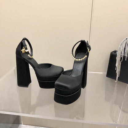 Versace Medusa Aevitas Platform Pumps