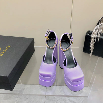 Versace Medusa Aevitas Platform Pumps