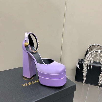 Versace Medusa Aevitas Platform Pumps
