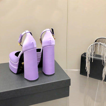 Versace Medusa Aevitas Platform Pumps