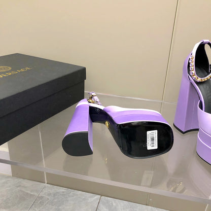 Versace Medusa Aevitas Platform Pumps
