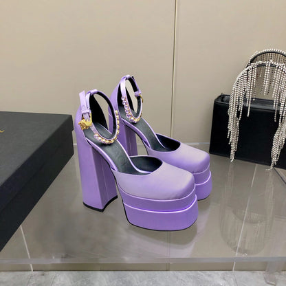 Versace Medusa Aevitas Platform Pumps
