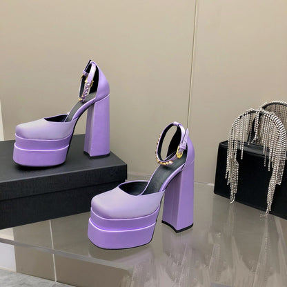 Versace Medusa Aevitas Platform Pumps