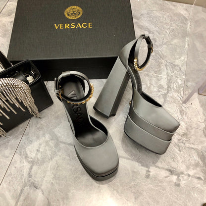 Versace Medusa Aevitas Platform Pumps