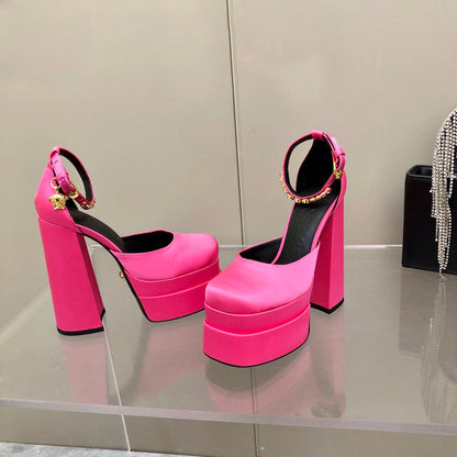 Versace Medusa Aevitas Platform Pumps