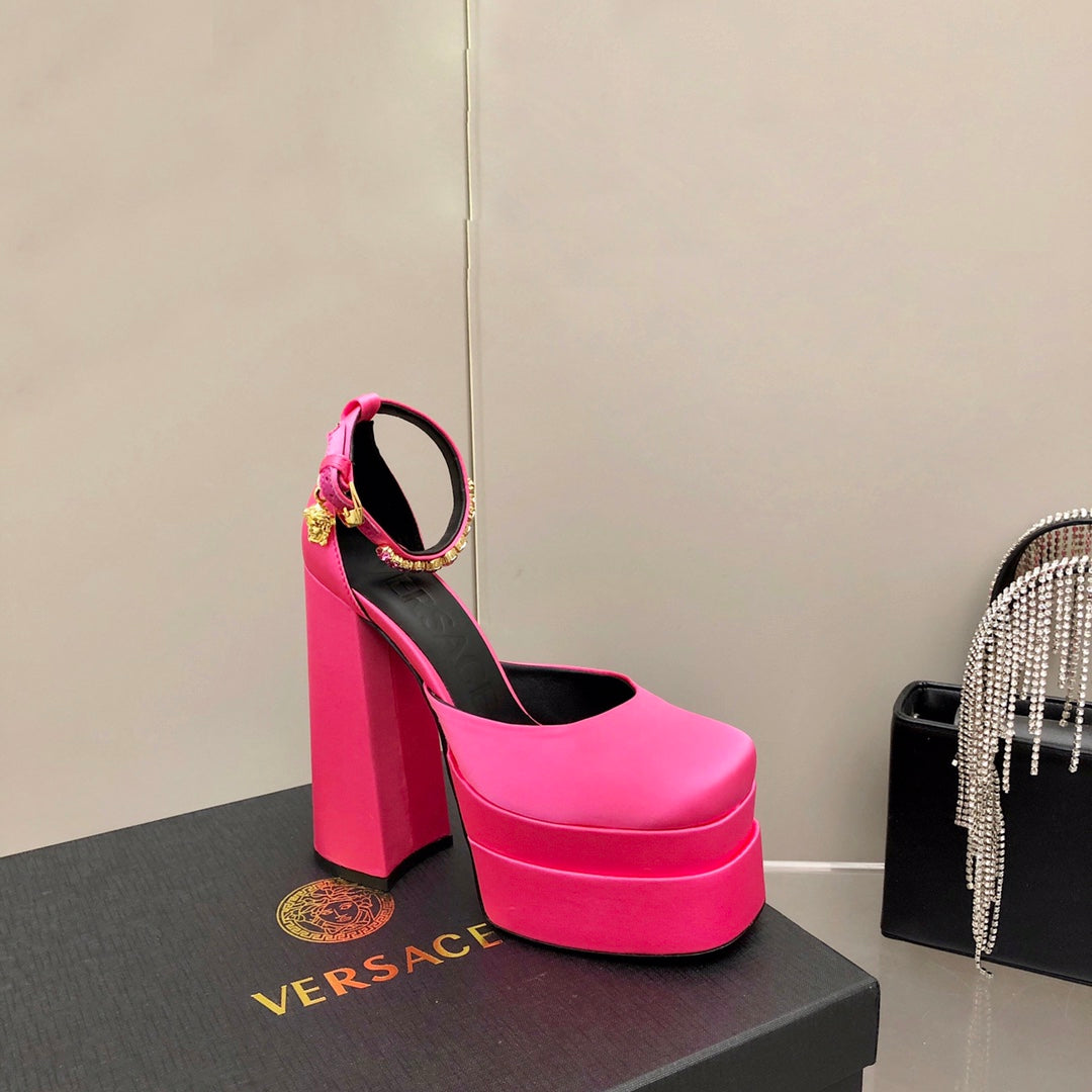 Versace Medusa Aevitas Platform Pumps