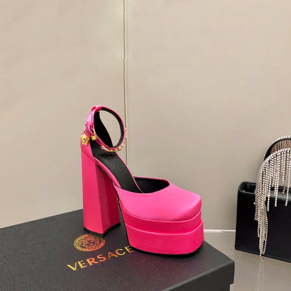 Versace Medusa Aevitas Platform Pumps