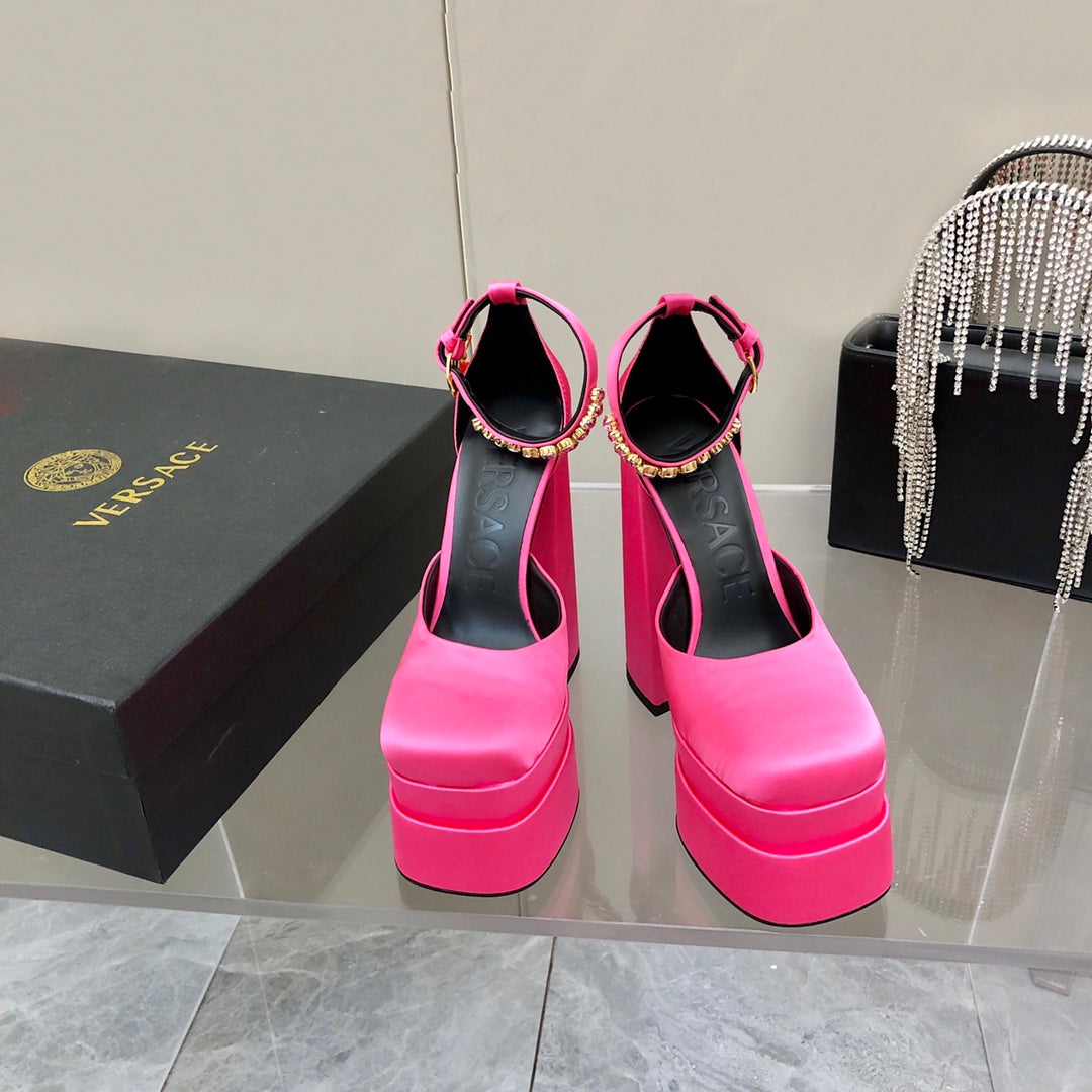 Versace Medusa Aevitas Platform Pumps