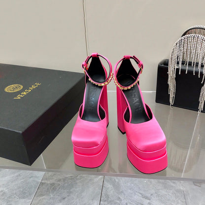 Versace Medusa Aevitas Platform Pumps