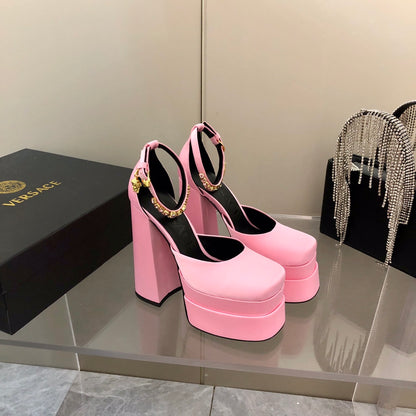 Versace Medusa Aevitas Platform Pumps