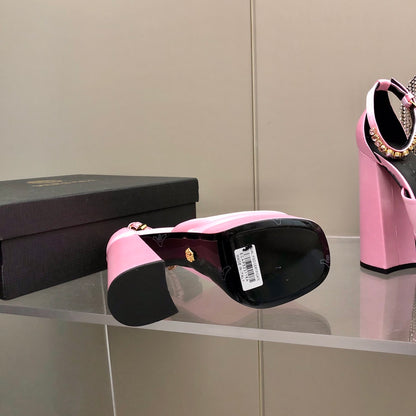 Versace Medusa Aevitas Platform Pumps