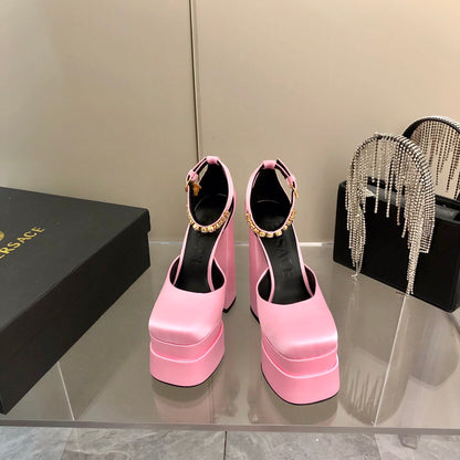 Versace Medusa Aevitas Platform Pumps