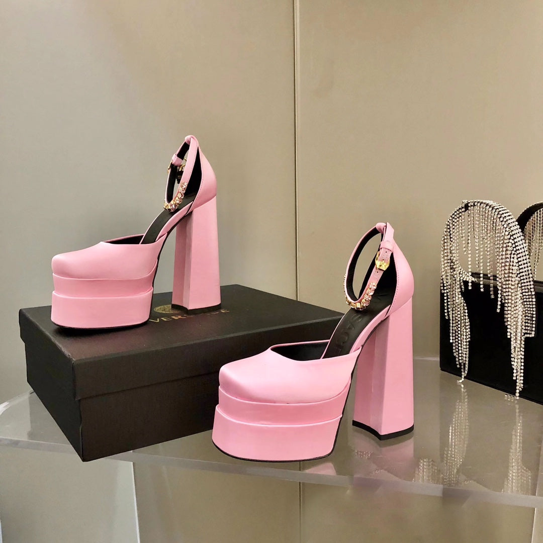 Versace Medusa Aevitas Platform Pumps