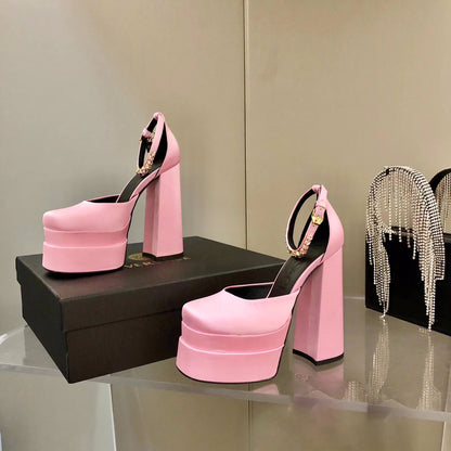 Versace Medusa Aevitas Platform Pumps